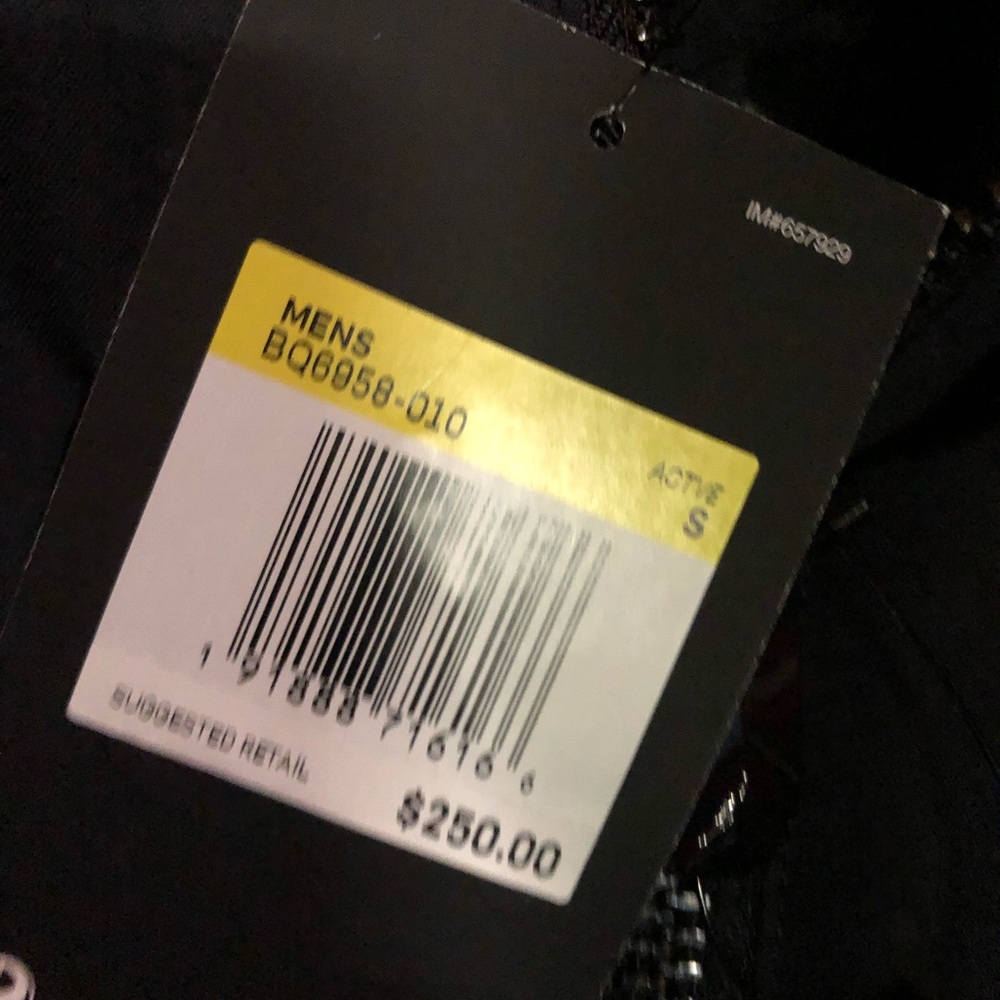 Nike Air Jordan Sportswear 1 Bomber Jacket Black - Picture 6 of 6